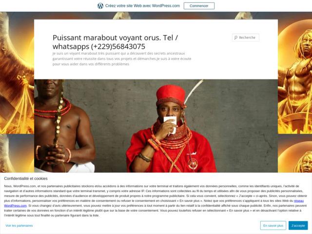 Puissant marabout voyant Orus
