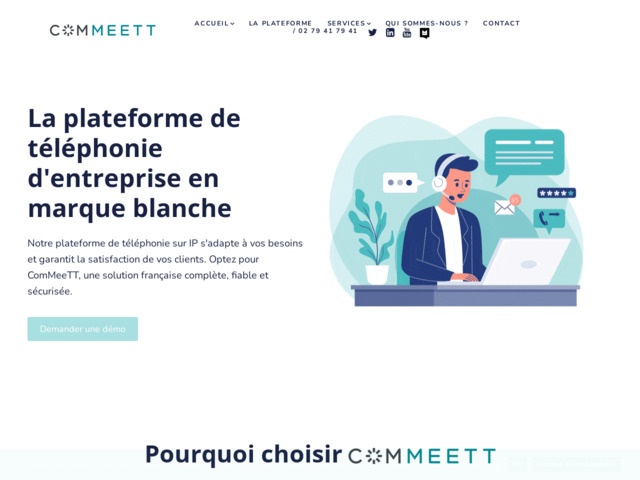 Commeett - oprateur de tlphonie en marque blanche