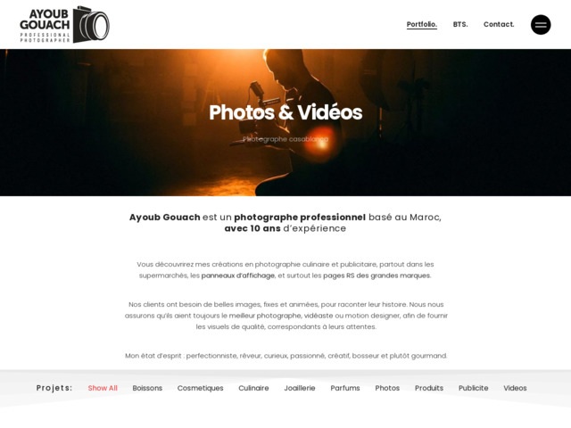 Photographe culinaire casablanca maroc