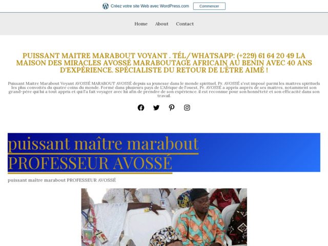 Puissant maitre marabout voyant . télwhatsapp: (+229) 61 64 20 49 la maiso