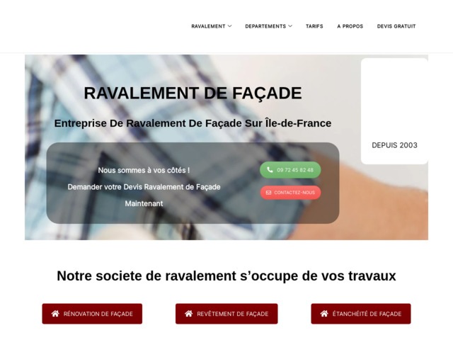 Ravalement de façade