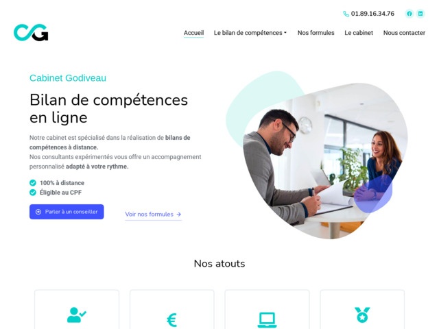 Cabinet godiveau | bilan de compétences en ligne