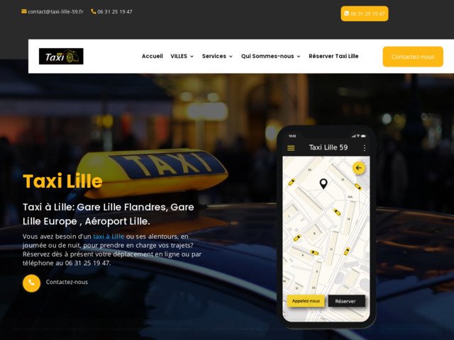 Taxi Lille 59