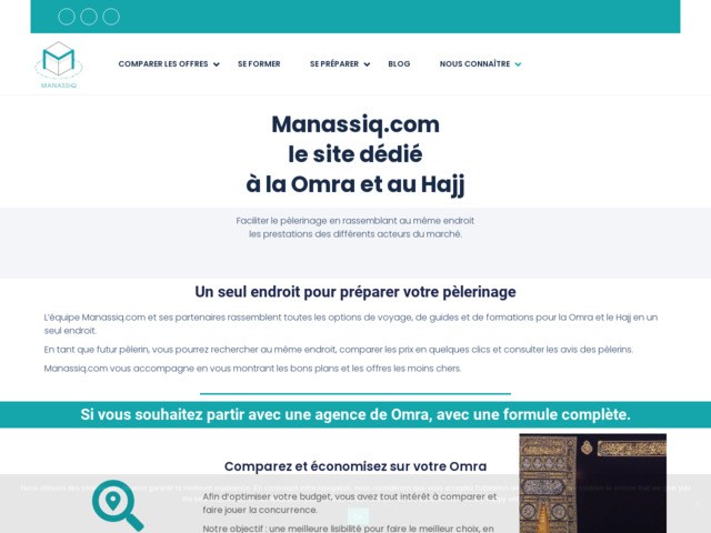 Le site dédié à la omra et au hajj