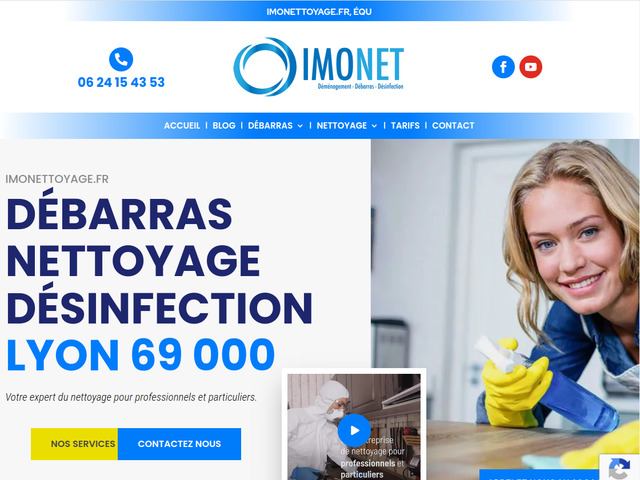 Imonettoyage - Entreprise de nettoyage  Lyon