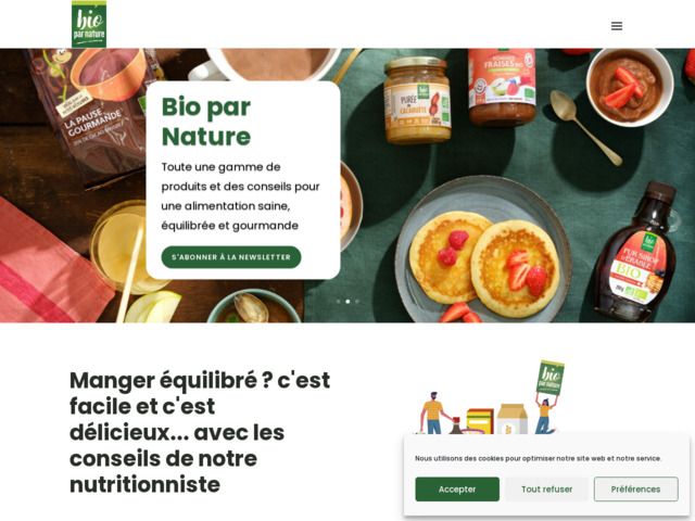 Bio par nature, l'alimentation est votre allié santé !