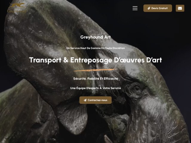 Transport d'oeuvre d'art