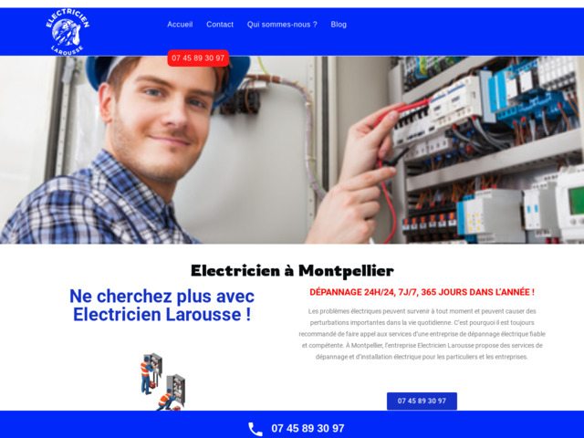 Electricien Montpellier - Electricien Larousse