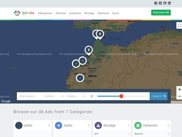 Site de location
