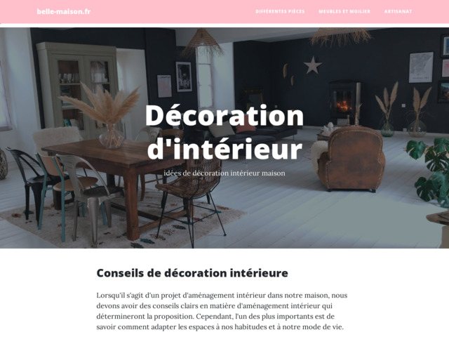 Bien décorer sa maison