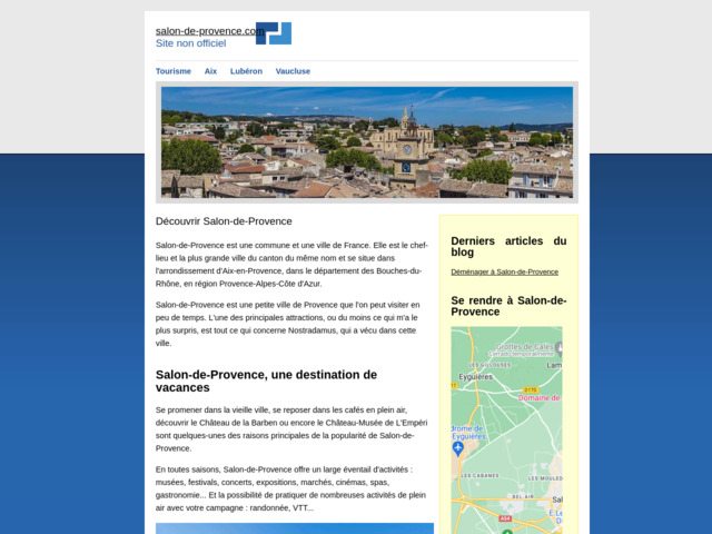 A la découverte de Salon-de-Provence
