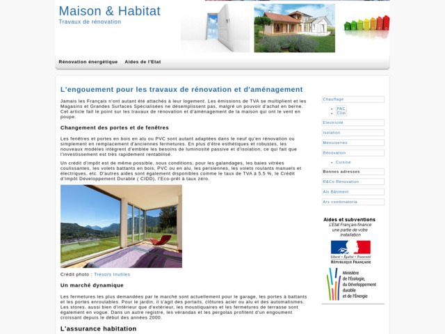 La décoration de la maison