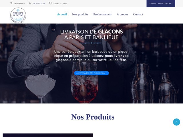 Mondial glaons paris