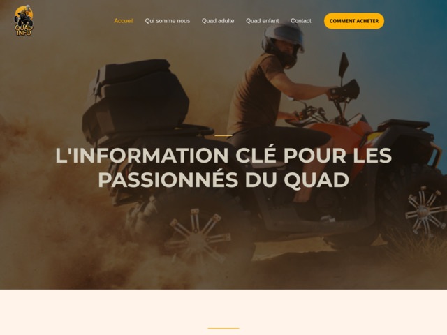 Quad info - tout ce que vous devez savoir sur les quads