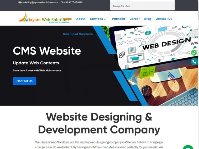 How to develop your business website in top webdesign company ?