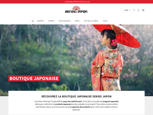 Sensei Japon - Trsors authentiques du Japon !