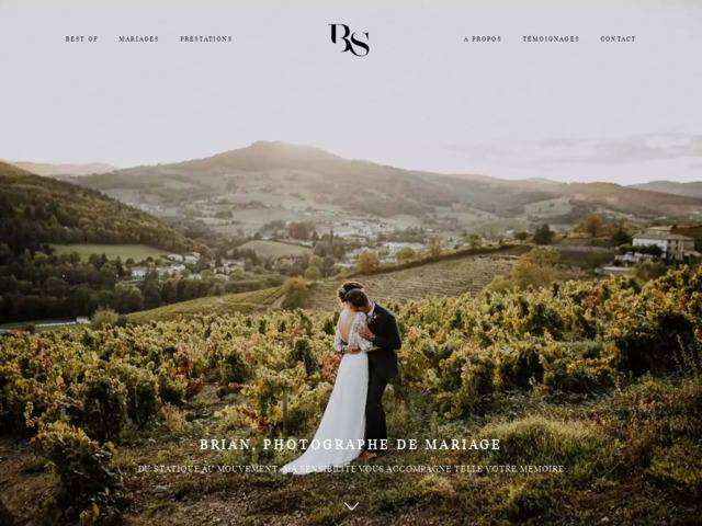 Brian, photographe de mariage
