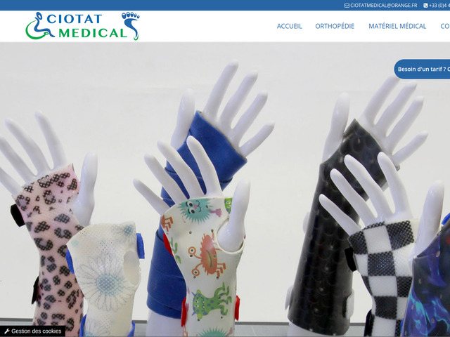 Matériel orthopédique St-Cyr - Ciotat Medical