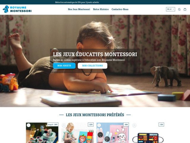 Royaume montessori - jouets éducatif pour apprendre seul