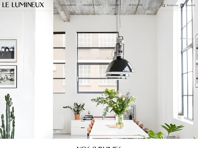 Vente de luminaire design