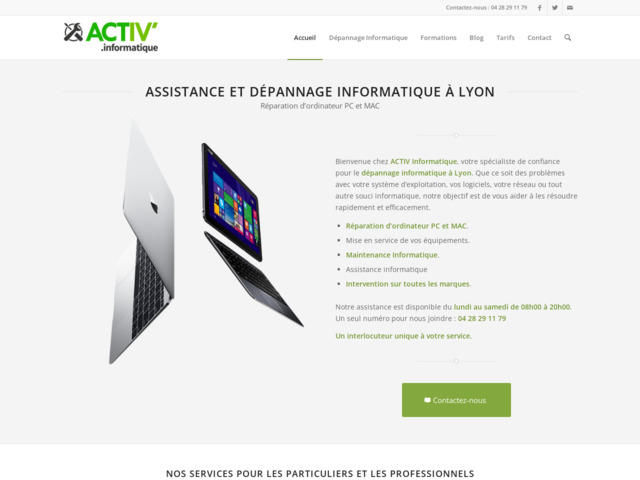 Dpannage informatique  lyon - rparation d'ordinateur