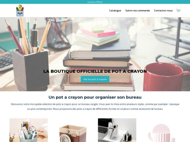 Pot à crayon