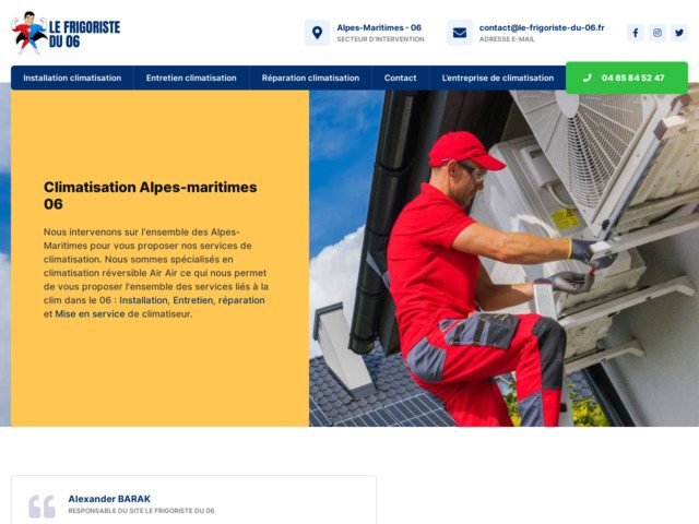 Le Frigoriste du 06 - Climatisation Alpes-Maritimes