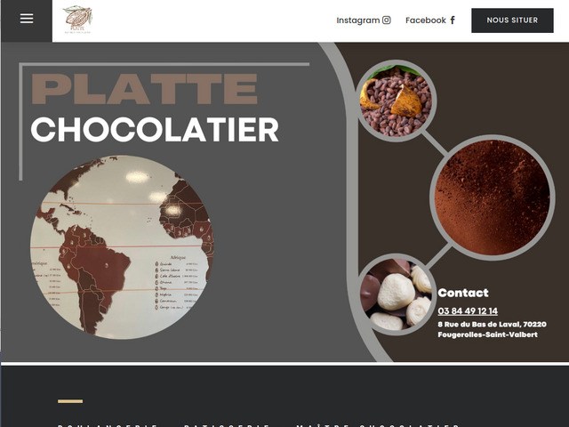 Chocolatier Platte à Fougerolles