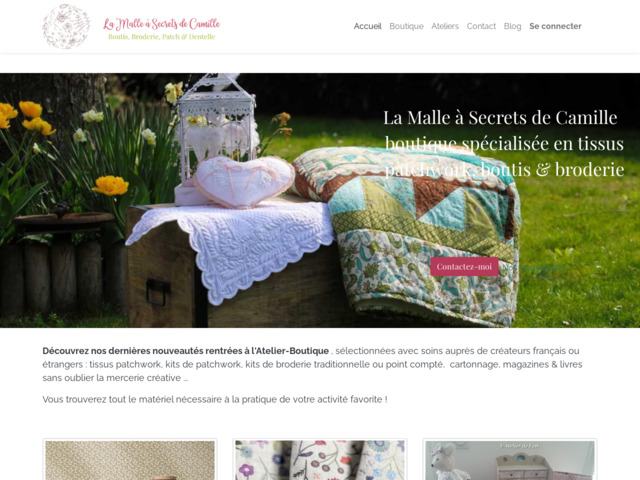 Boutique spécialisée en tissus patchwork, kits broderie et mercerie