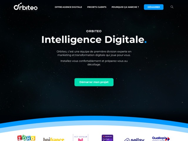 Orbiteo, expert de la votre transformation digitale