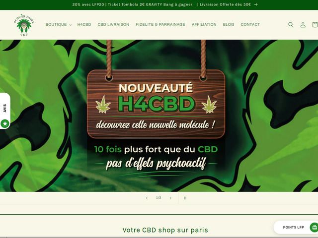 La Feuille Posée: Boutique en ligne CBD Paris - Qualité & expertise