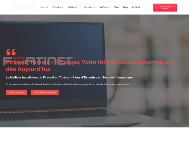 Installation firewall Tunisie - intégration pare-feu Tunisie