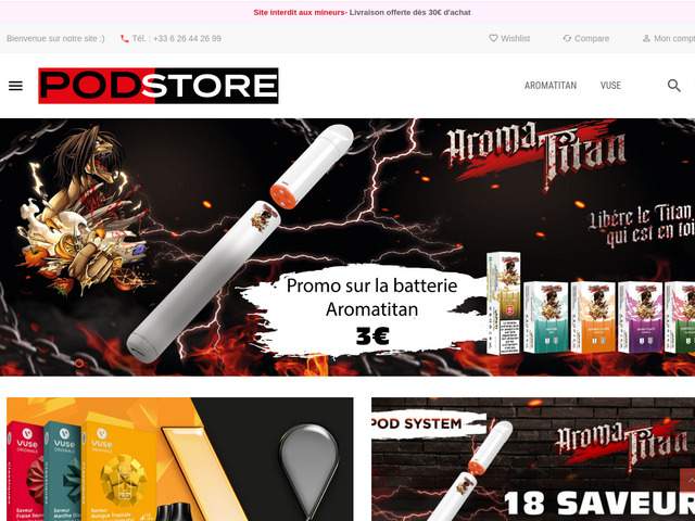 Podstore.fr : la marketplace incontournable pour les amateurs de epod vuse