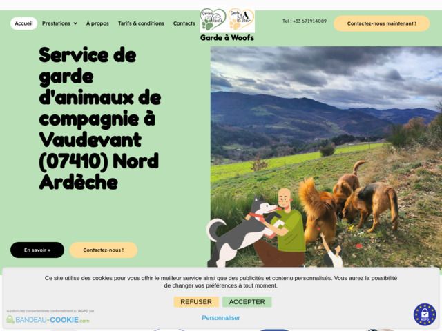 Pension pour chiens et chats en ardèche