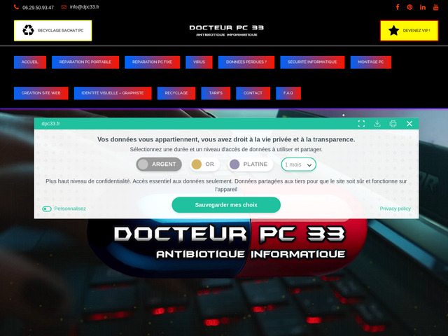 Docteur PC 33 - Antibiotique informatique