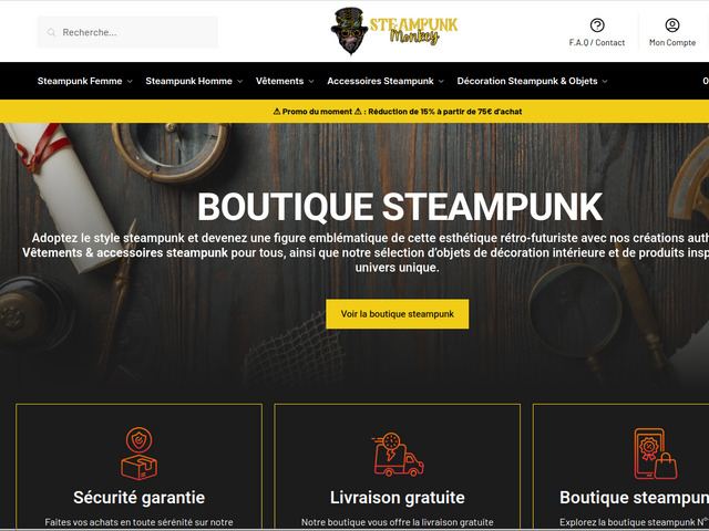 Boutique steampunk