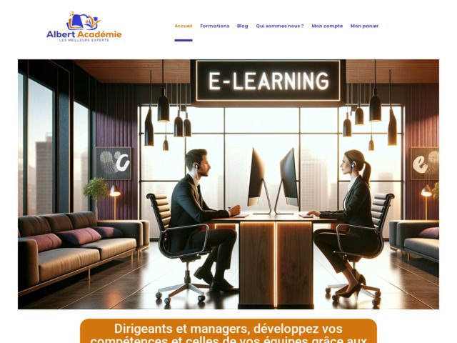 Formations en ligne pour professionnels avec albert acadmie