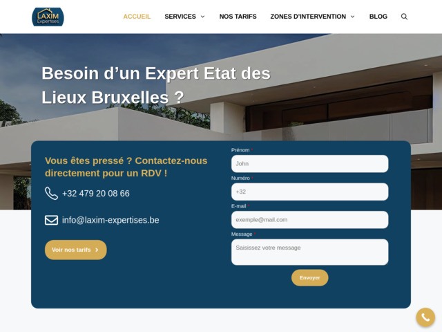 Etat des lieux bruxelles