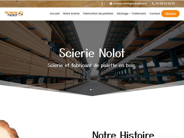 Scierie Nolot - bois - construction & rénovation