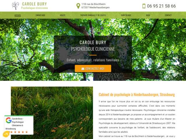 Carole Bury psychologue clinicienne