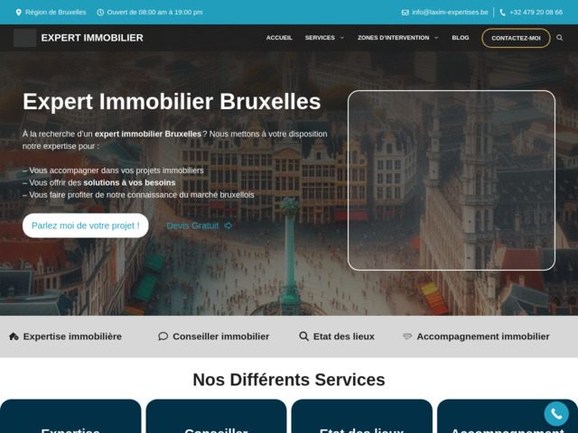 Expert immobilier Bruxelles