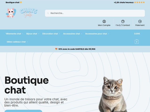 Boutique chat