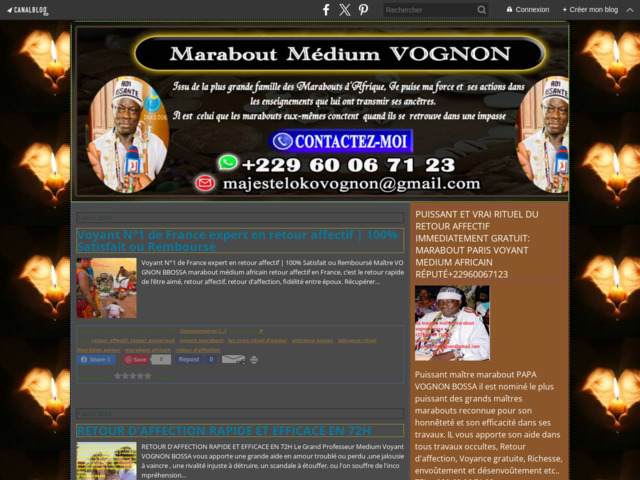 Vrai marabout pas cher - Voyance orientale pure & sérieuse tel:+22960067123