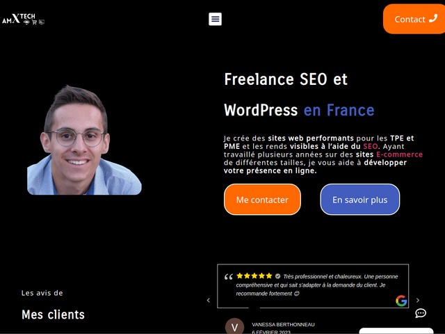 Aymeric Mézière - Création de sites WordPress et référencement SEO