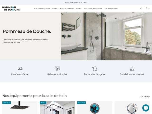Dcouvrez le meilleur des pommeaux de douche