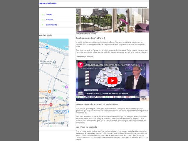 L'immobilier à paris