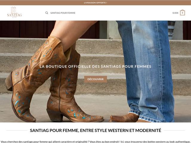 Santiag pour femme
