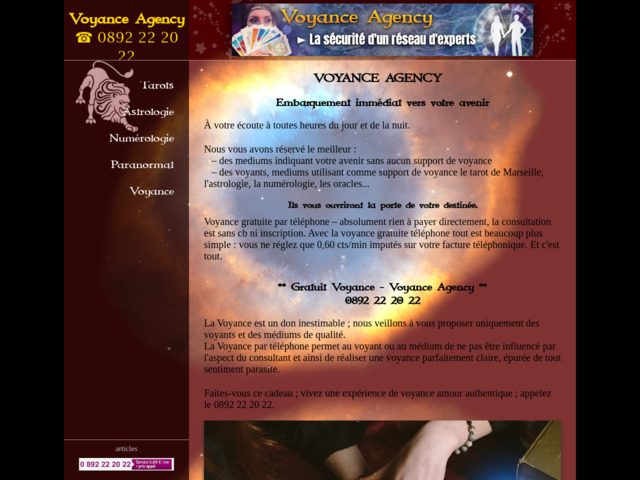 Voyance gratuite sans attente 0892 22 20 22 : la hotline de votre destinée