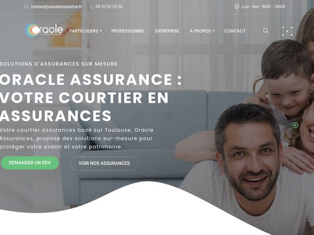 Courtier en assurances toulouse : oracle assurance