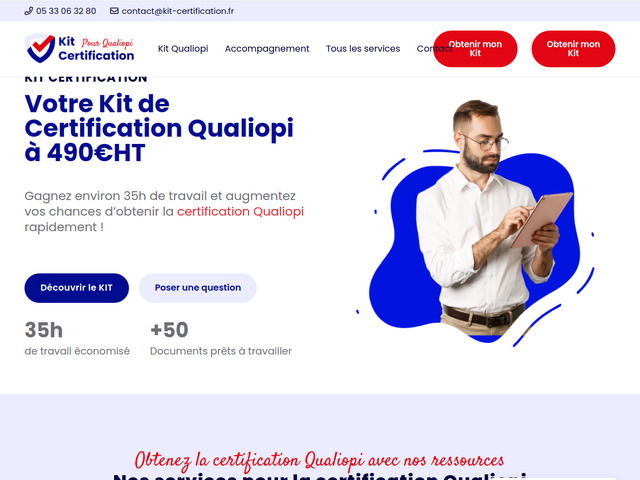 Kit Qualiopi : une solution personnalise